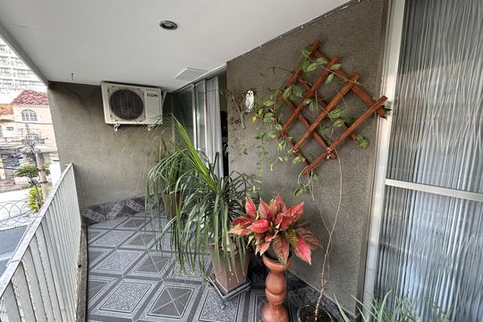Varanda da Sala de apartamento à venda com 3 quartos, 86m² em Méier, Rio de Janeiro
