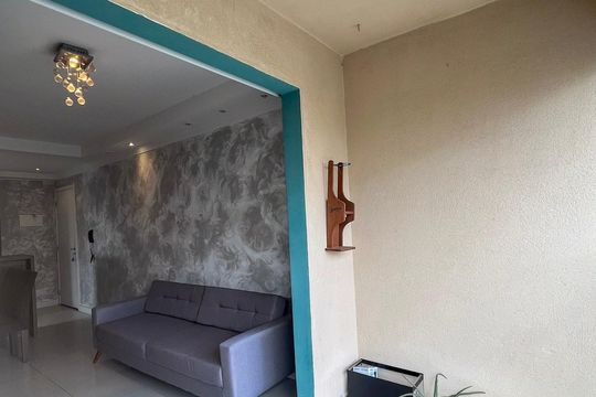 Varanda de apartamento para alugar com 3 quartos, 63m² em Jardim Celeste, São Paulo