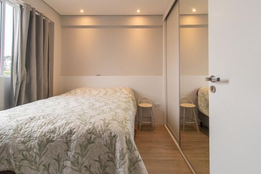 Quarto de apartamento para alugar com 1 quarto, 50m² em Santa Quiteria, Curitiba
