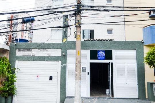 Fachada do Prédio de apartamento para alugar com 1 quarto, 35m² em Jardim Vila Galvao, Guarulhos