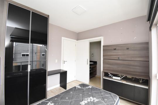 Suíte 2 de casa de condomínio para alugar com 2 quartos, 123m² em Cachoeira, Curitiba