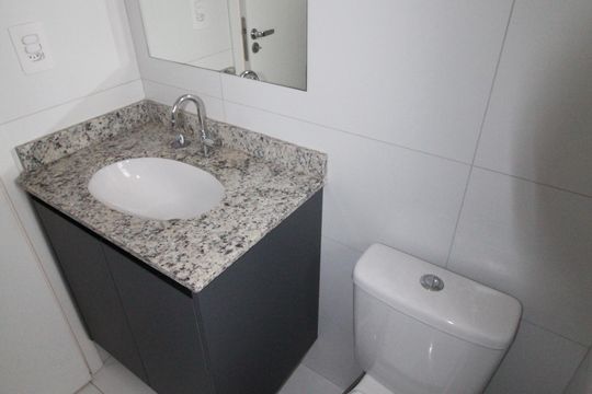 Suíte de apartamento para alugar com 3 quartos, 66m² em Parque Residencial Flamboyant, São José dos Campos