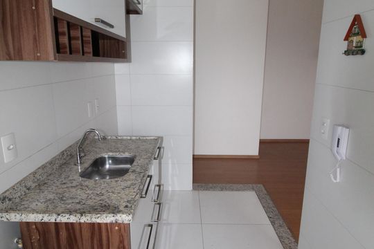 Cozinha de apartamento para alugar com 3 quartos, 66m² em Parque Residencial Flamboyant, São José dos Campos
