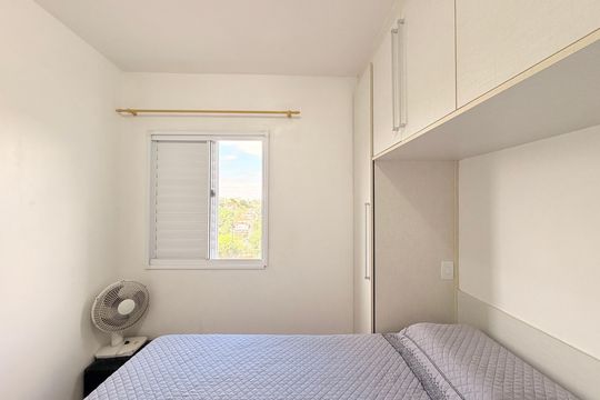 Quarto 2 de apartamento à venda com 2 quartos, 54m² em Caxambu, Jundiaí