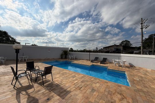 Área comum - Piscina de apartamento à venda com 2 quartos, 54m² em Caxambu, Jundiaí