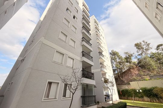 Fachada do Bloco de apartamento à venda com 2 quartos, 54m² em Caxambu, Jundiaí