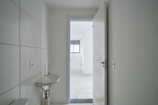 Banheiro de apartamento à venda com 2 quartos, 40m² em Vila Andrade, São Paulo