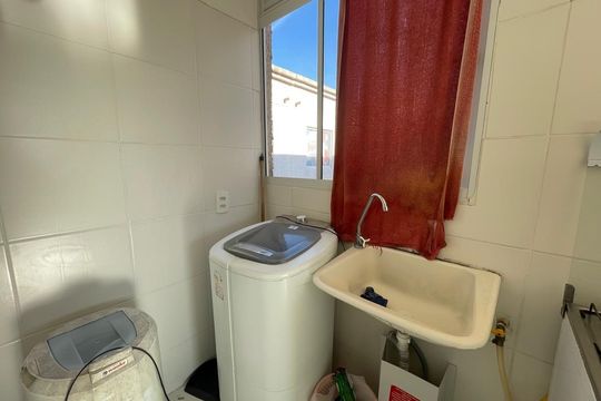 Área de serviço de apartamento à venda com 2 quartos, 42m² em Santo Afonso, Novo Hamburgo