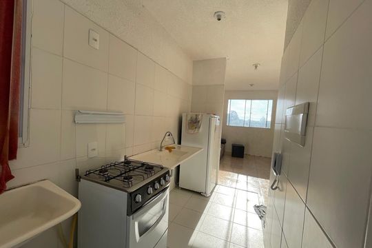Cozinha de apartamento à venda com 2 quartos, 42m² em Santo Afonso, Novo Hamburgo