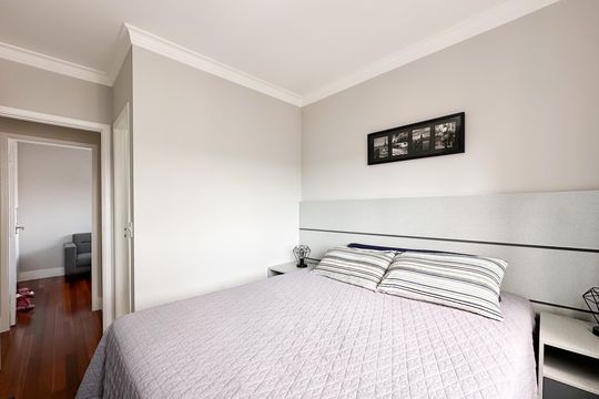 Suíte de apartamento para alugar com 3 quartos, 85m² em Centro, São Bernardo do Campo