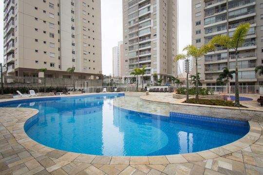 Área comum - Piscina de apartamento para alugar com 3 quartos, 85m² em Centro, São Bernardo do Campo