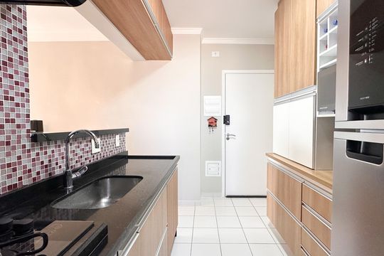 Cozinha de apartamento para alugar com 3 quartos, 85m² em Centro, São Bernardo do Campo