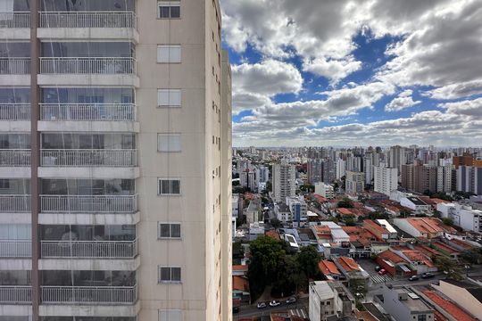Vista da Suíte de apartamento para alugar com 3 quartos, 85m² em Centro, São Bernardo do Campo