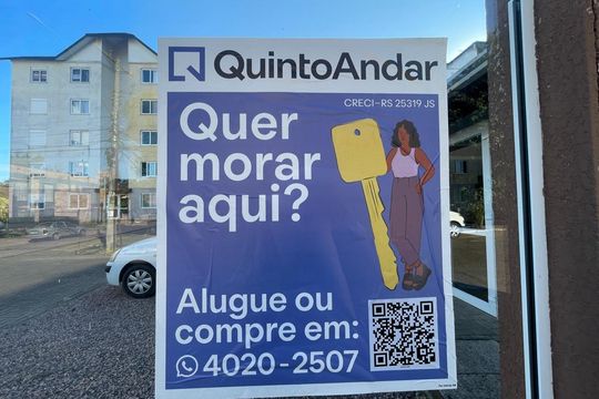 Placa Instalada em 04/06/2026 - Cod.KXQX-499 de apartamento à venda com 2 quartos, 63m² em Vila Nova, Novo Hamburgo