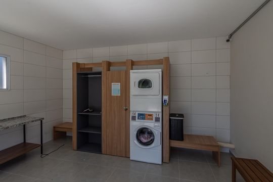 Área comum - Lavanderia  de apartamento à venda com 2 quartos, 54m² em Jardim Luzdalma Sumaré, Sumaré