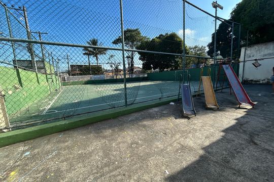 Campo de futebol de apartamento para alugar com 2 quartos, 55m² em Praça Seca, Rio de Janeiro