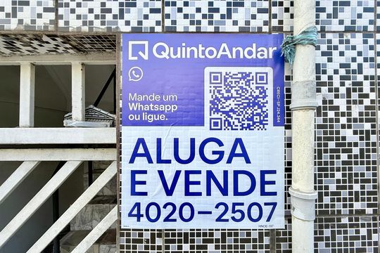 Placa de apartamento à venda com 1 quarto, 31m² em Cidade Domitila, São Paulo