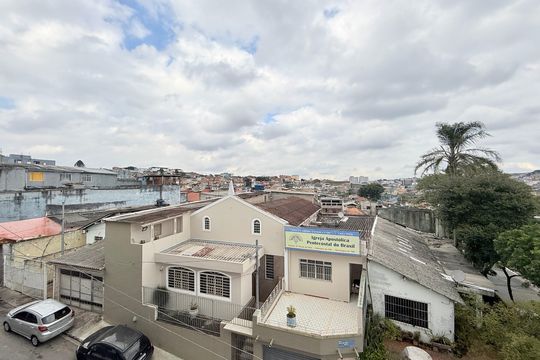 Vista Cozinha  de apartamento para alugar com 1 quarto, 31m² em Cidade Domitila, São Paulo