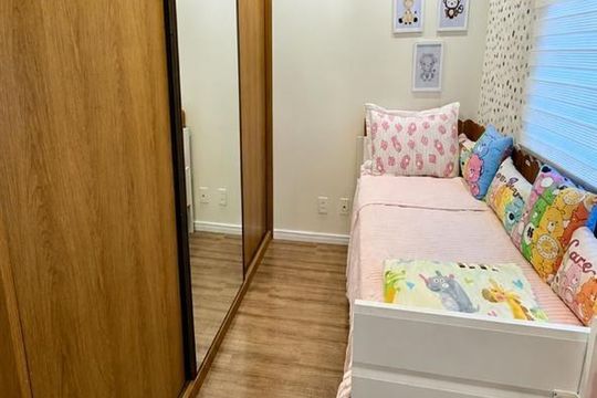 Quarto  de apartamento à venda com 2 quartos, 48m² em Vila Joao Basso, São Bernardo do Campo