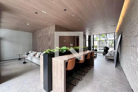 Espaço Gourmet de kitnet/studio à venda com 1 quarto, 23m² em Jardim das Acacias, São Paulo