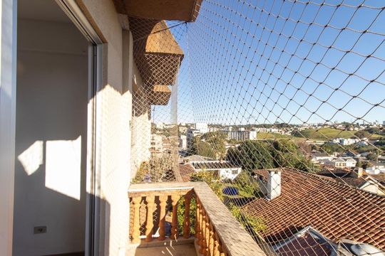 Varanda da Sala de apartamento à venda com 2 quartos, 72m² em Santa Quiteria, Curitiba