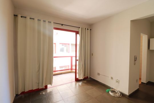 Sala de apartamento para alugar com 1 quarto, 51m² em Jardim Macedo, Ribeirão Preto