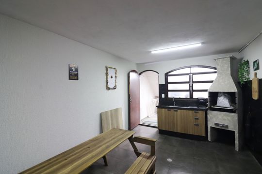 Espaço Gourmet de casa à venda com 3 quartos, 242m² em Jardim Palermo, São Bernardo do Campo