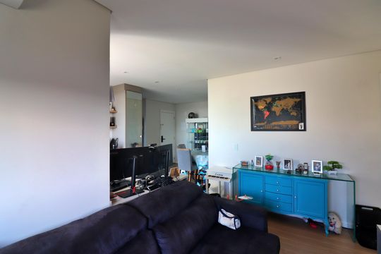 Sala  de apartamento à venda com 2 quartos, 69m² em Rudge Ramos, São Bernardo do Campo