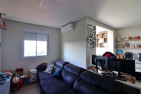 Sala  de apartamento à venda com 2 quartos, 69m² em Rudge Ramos, São Bernardo do Campo