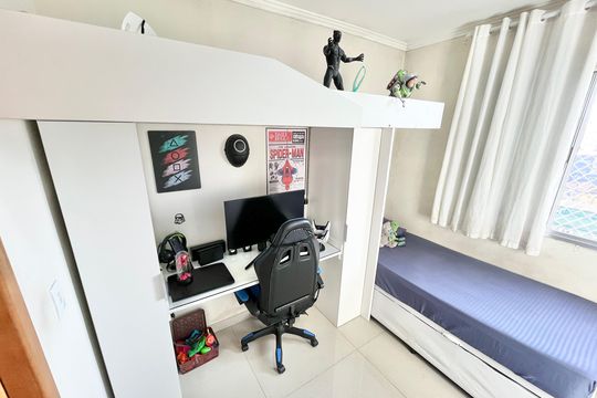 Quarto 2 de apartamento à venda com 2 quartos, 47m² em Vila Amélia, São Paulo