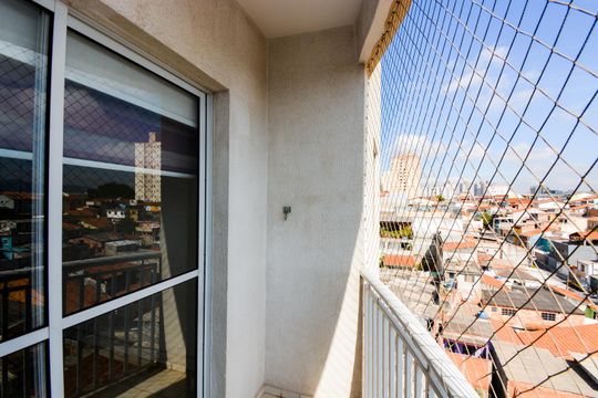 Varanda da Sala de apartamento para alugar com 2 quartos, 66m² em Picanço, Guarulhos