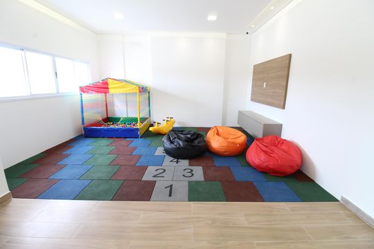 Área comum - Brinquedoteca de apartamento para alugar com 3 quartos, 68m² em Colinas do Paratehy, São José dos Campos