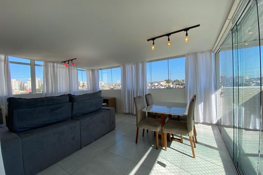 Sala de apartamento para alugar com 1 quarto, 59m² em Vila Polopoli, São Paulo