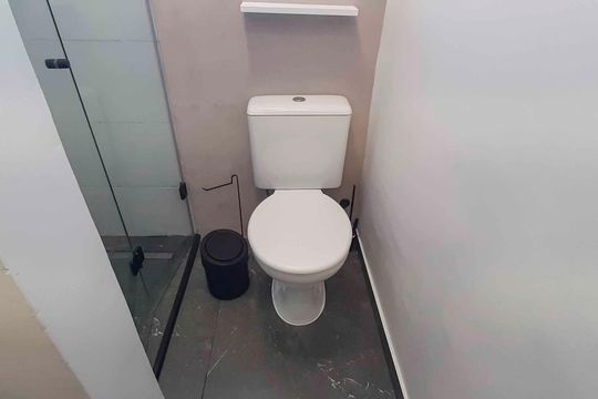 Banheiro de apartamento para alugar com 1 quarto, 59m² em Vila Polopoli, São Paulo