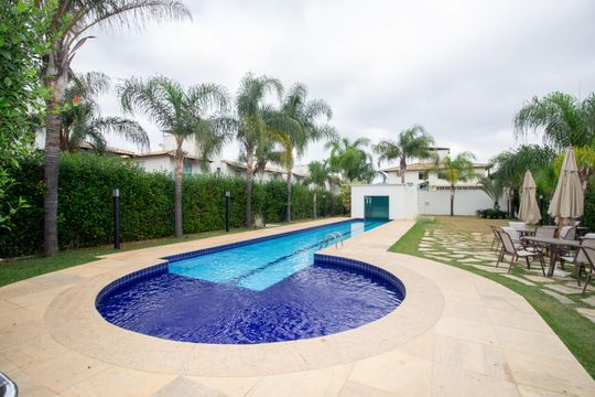 Área comum - Piscina de casa de condomínio à venda com 3 quartos, 240m² em Tres Barras, Contagem