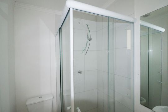 Banheiro de apartamento para alugar com 1 quarto, 37m² em Vila Dom Pedro Ii, São Paulo