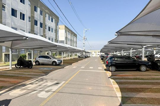 Garagem de apartamento para alugar com 2 quartos, 48m² em Arvoredo Ii, Contagem