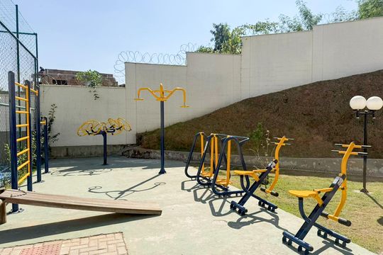 Área comum - Academia de apartamento para alugar com 2 quartos, 48m² em Arvoredo Ii, Contagem