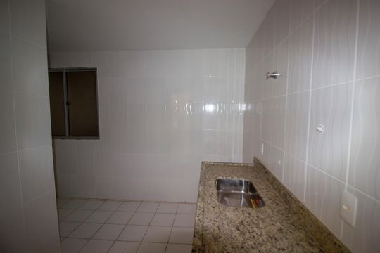 Cozinha de apartamento à venda com 2 quartos, 58m² em Samambaia Norte, Brasília