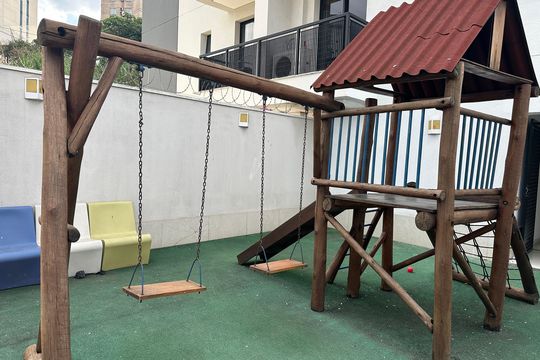 Área comum - Playground de apartamento para alugar com 1 quarto, 40m² em Tamboré, Barueri