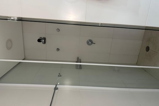 Banheiro de apartamento para alugar com 1 quarto, 40m² em Tamboré, Barueri