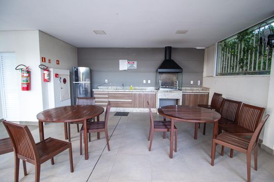 Área comum de apartamento para alugar com 2 quartos, 72m² em Jardim Moncayo, Sorocaba