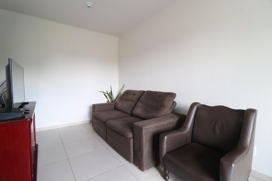 Sala de apartamento para alugar com 2 quartos, 60m² em Morumbi, Uberlândia