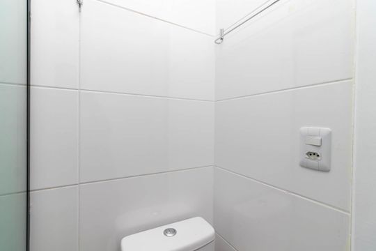 Banheiro de apartamento para alugar com 2 quartos, 35m² em Vila Isolina Mazzei, São Paulo