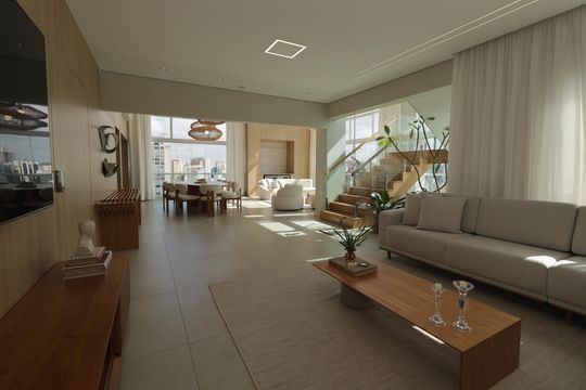 Sala de apartamento à venda com 4 quartos, 400m² em Jardim Vila Mariana, São Paulo