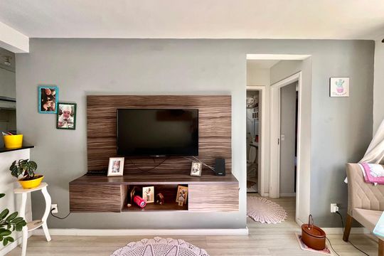 Sala de apartamento para alugar com 2 quartos, 52m² em Jardim Nova Europa, Campinas