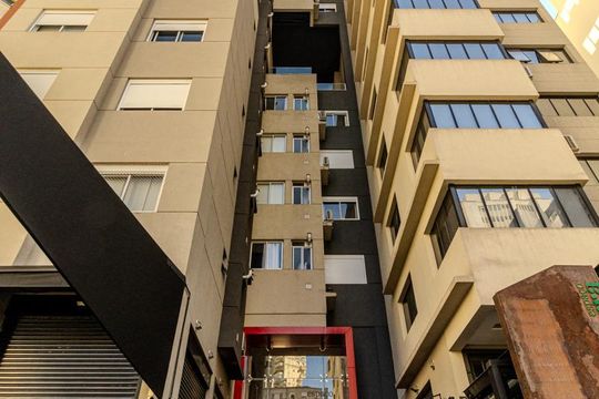 Fachada de apartamento para alugar com 1 quarto, 33m² em Santa Cecilia, São Paulo