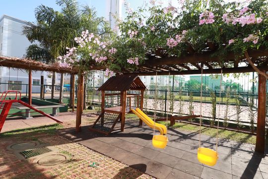 Área comum - Playground de apartamento para alugar com 2 quartos, 44m² em Gávea, Uberlândia