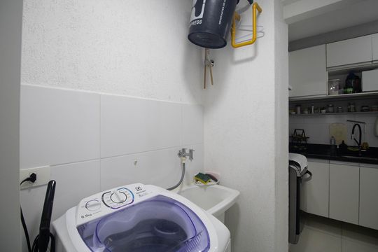 Área de Serviço de apartamento à venda com 2 quartos, 40m² em Vila Mazzei, São Paulo