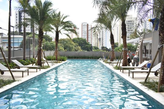 Área comum - Piscina de apartamento à venda com 2 quartos, 65m² em Chácara Inglesa, São Paulo